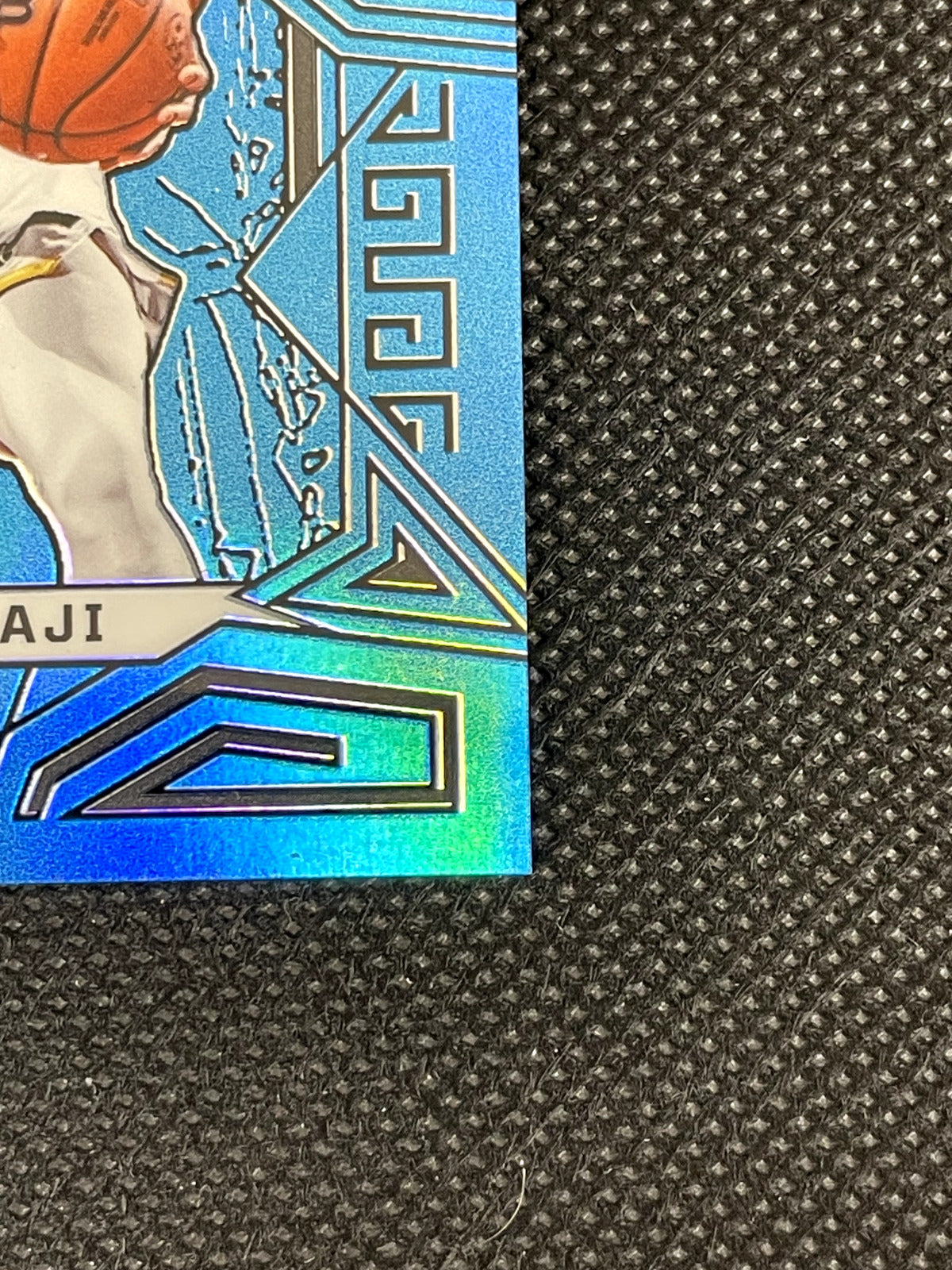 2022-23 Ochai Ogbaji Panini Obsidian Asia Rookie Blue Etch 07/16