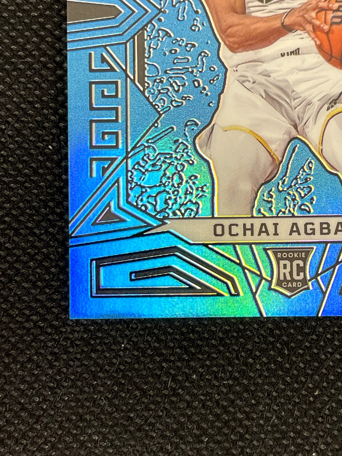 2022-23 Ochai Ogbaji Panini Obsidian Asia Rookie Blue Etch 07/16