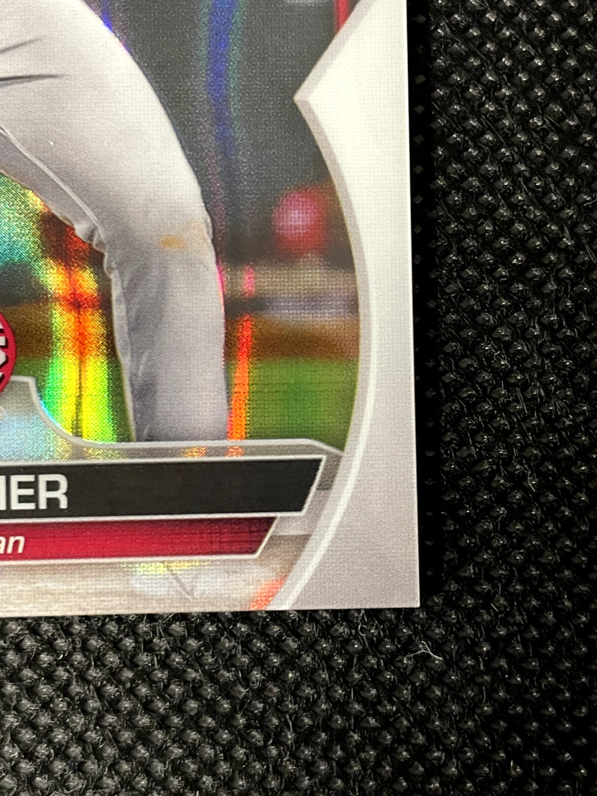 Cam Collier 2023 Bowman Chrome Lava Refractor 175/399 Reds 1st Bowman Chrome