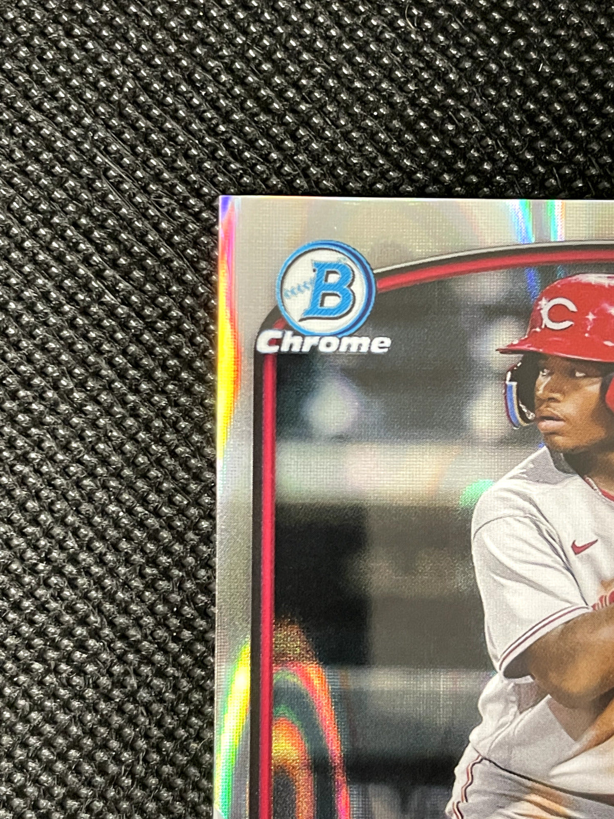 Cam Collier 2023 Bowman Chrome Lava Refractor 175/399 Reds 1st Bowman Chrome