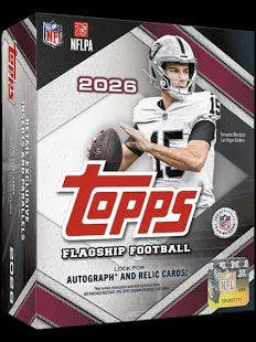 2026 Topps Flagship Football Mega Box