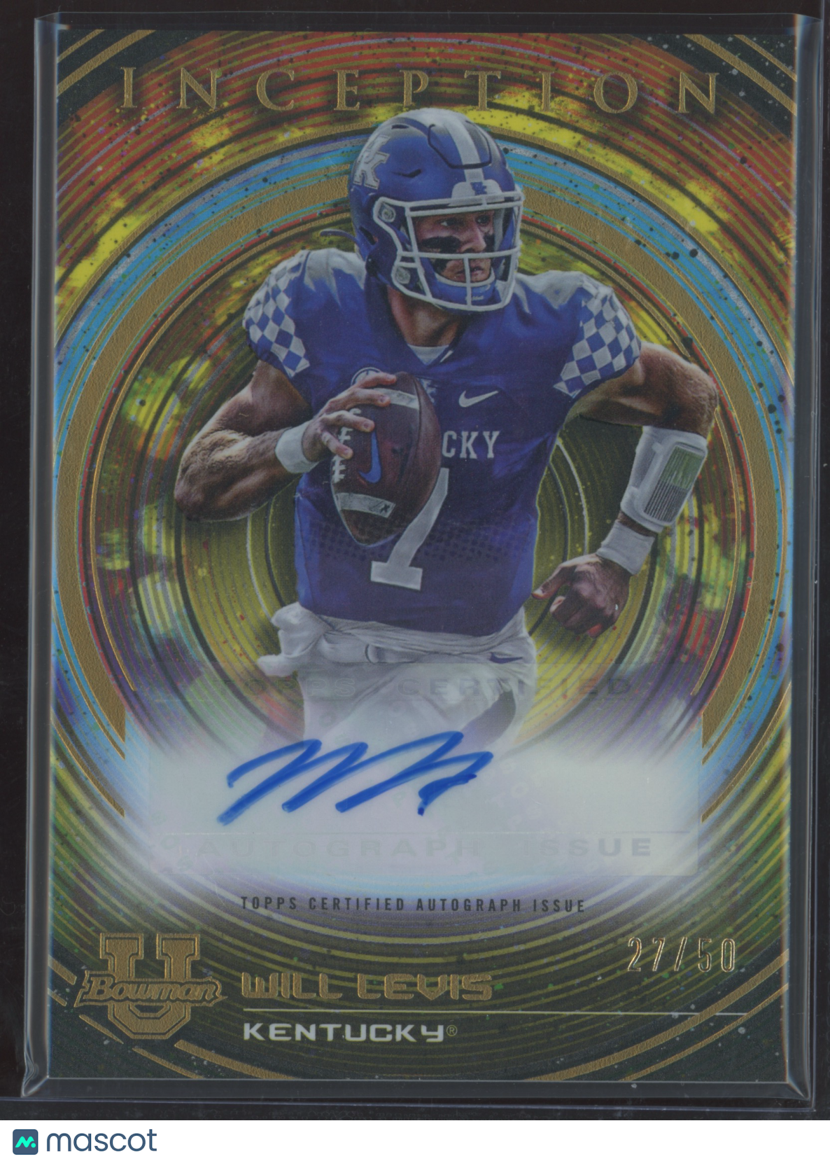 2023 Bowman U Inception Will Levis #BIA-WL 27/50