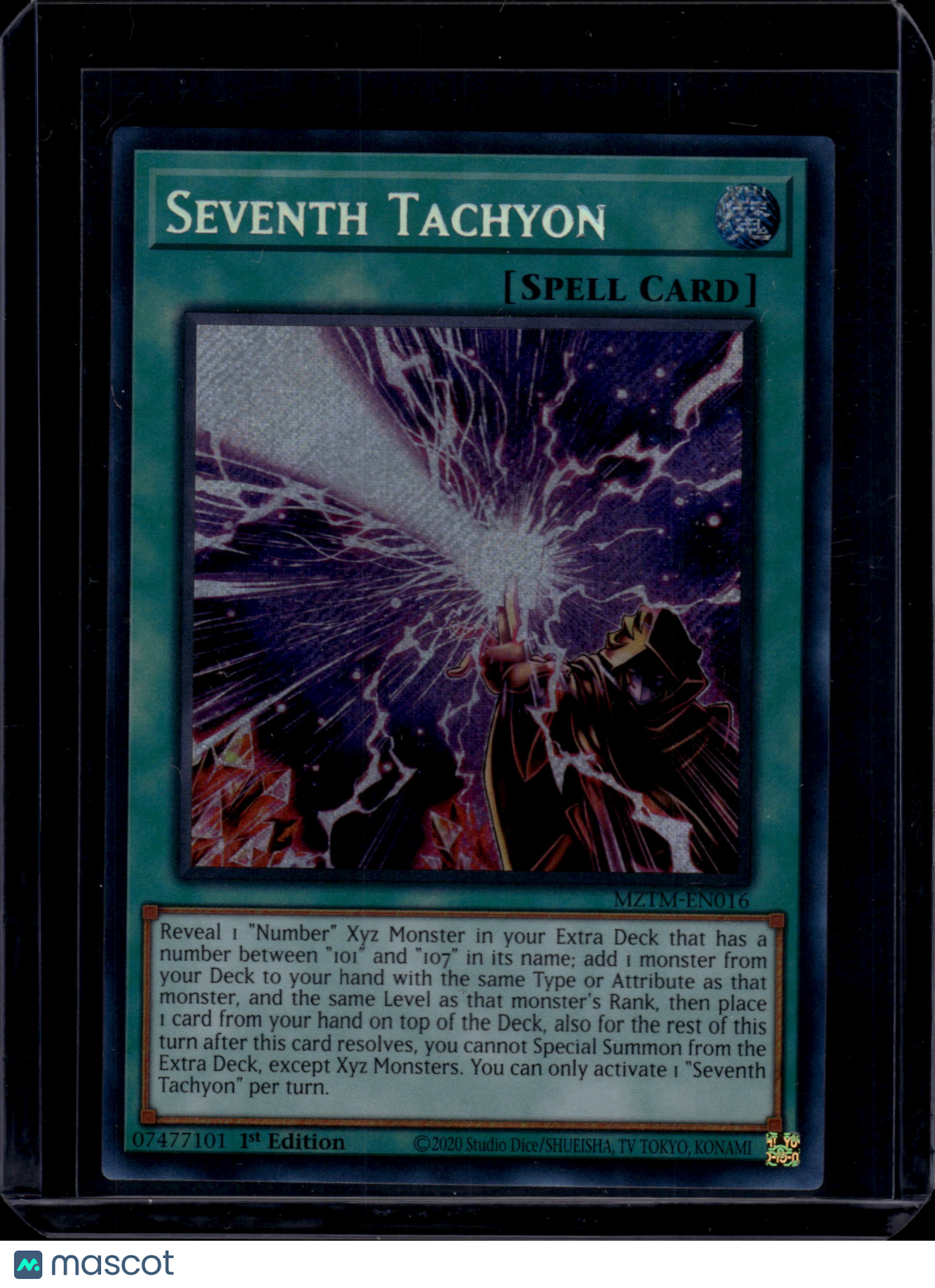 2020 Yu-Gi-Oh! Maze of the Master - Seventh Tachyon #MZTM-EN016