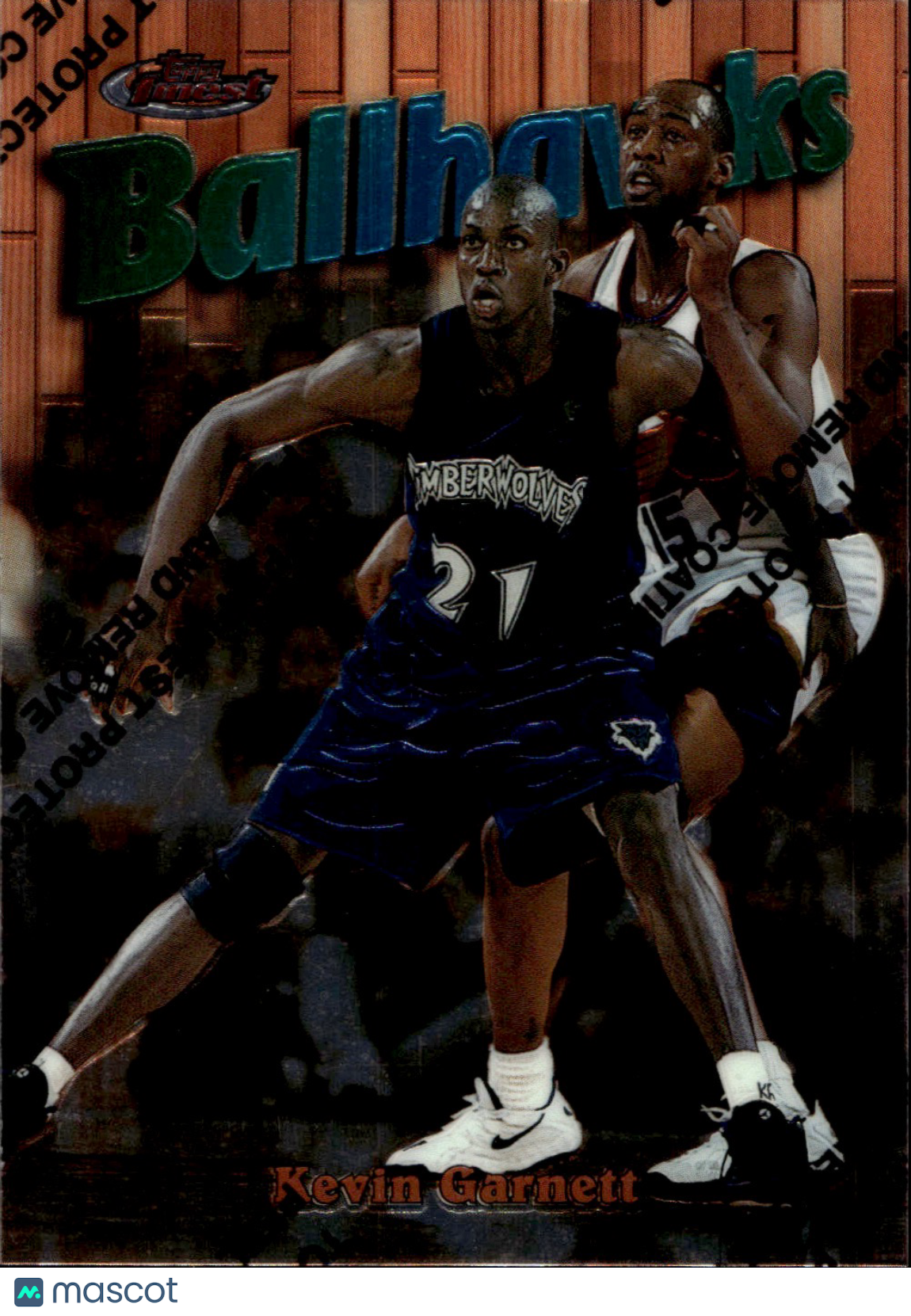 1997 Topps Finest Kevin Garnett #61