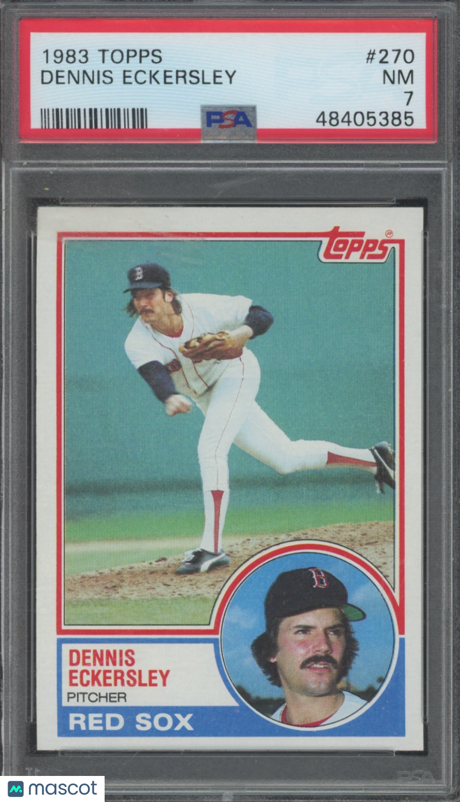 1983 Topps Dennis Eckersley #270 PSA 7