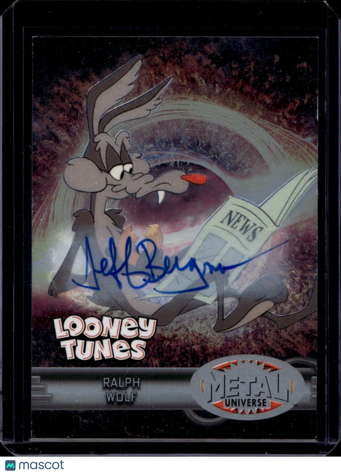 2024 Fleer Retro Looney Tunes Ralph Wolf Jeff Bergman Auto 03/50 #RMU-42