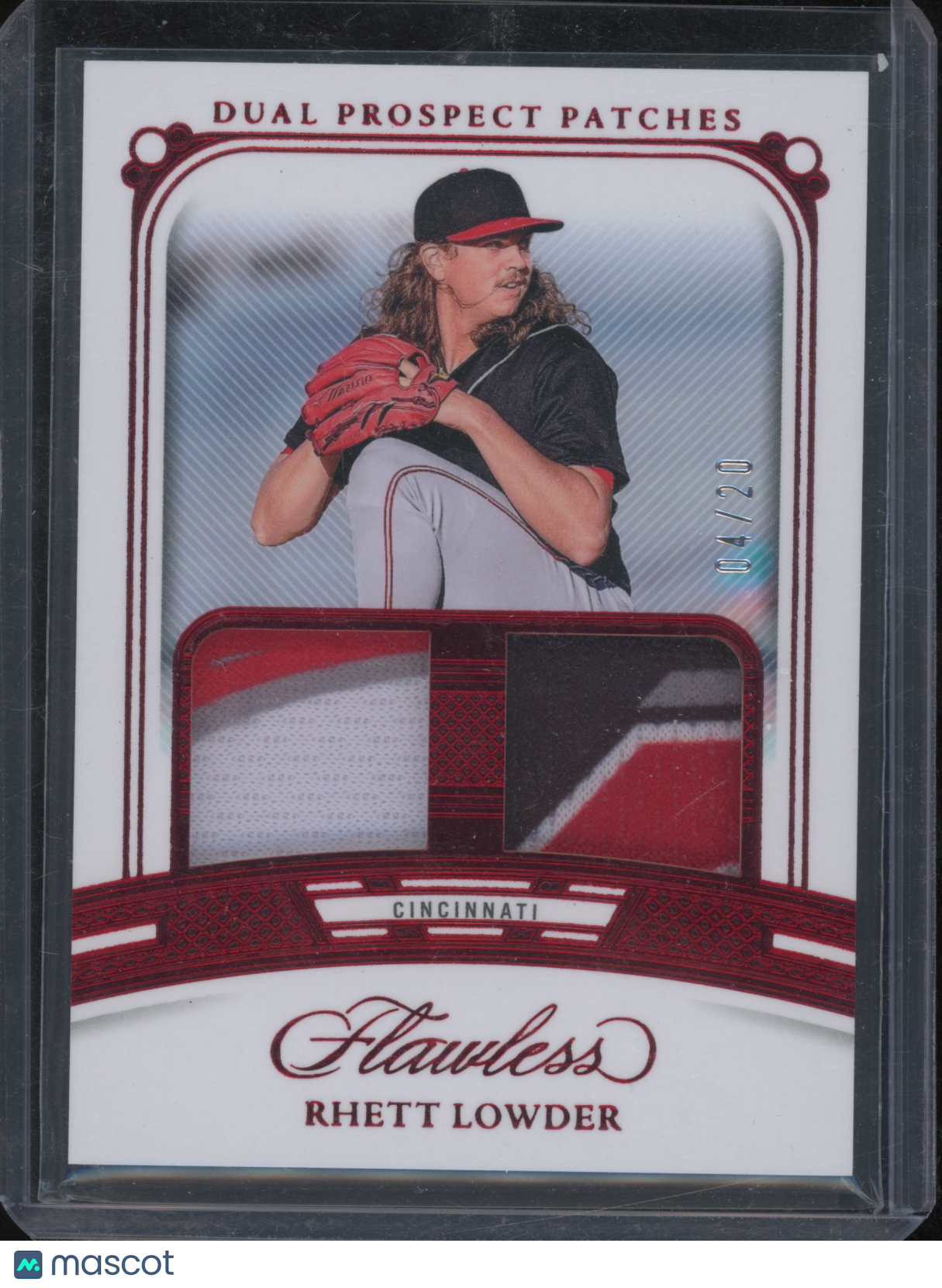2024 Panini Flawless Rhett Lowder #DP-RL 04/20 Patch
