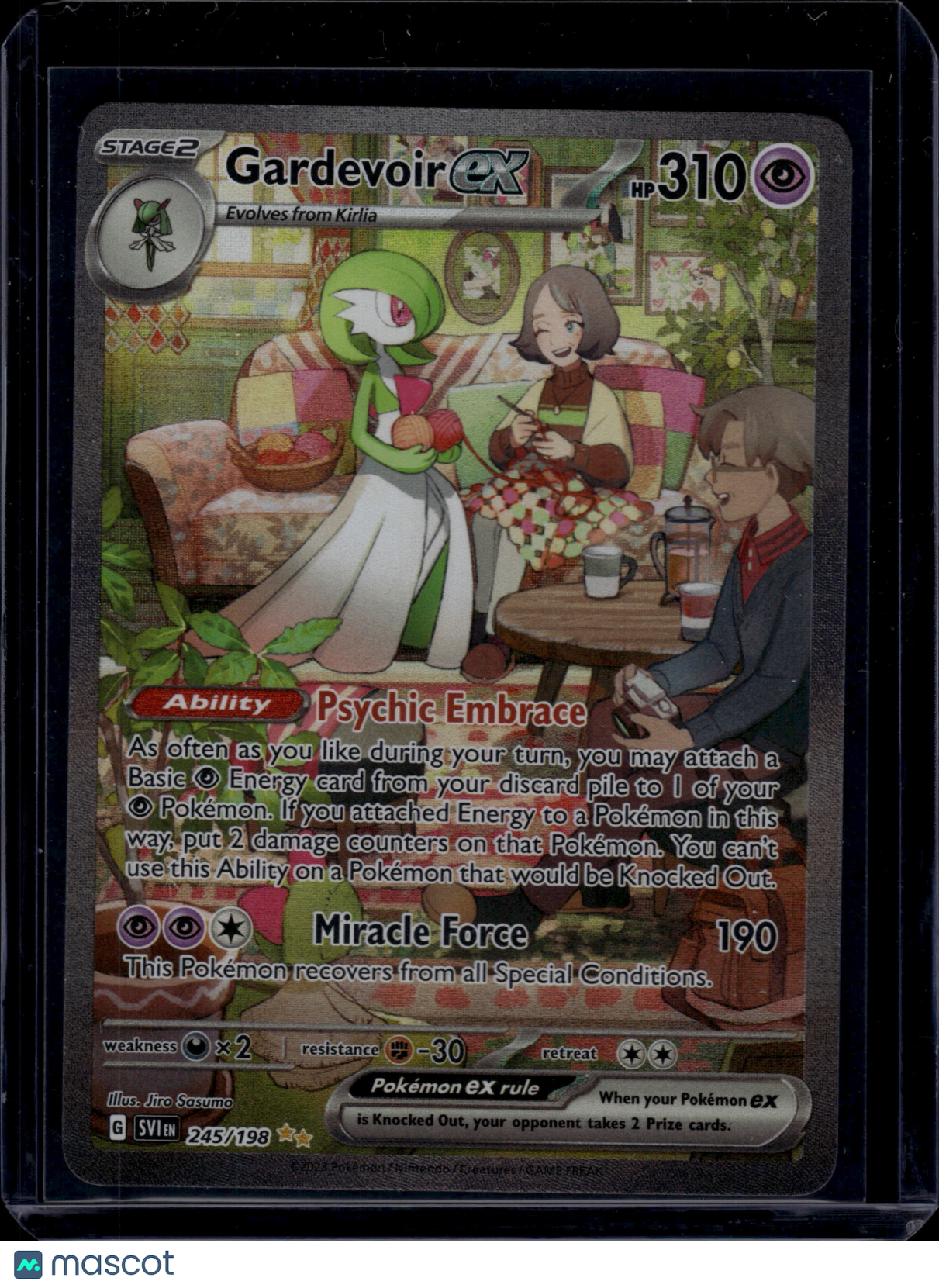 2023 Pokemon Scarlet & Violet Gardevoir ex #245/198 Full Art