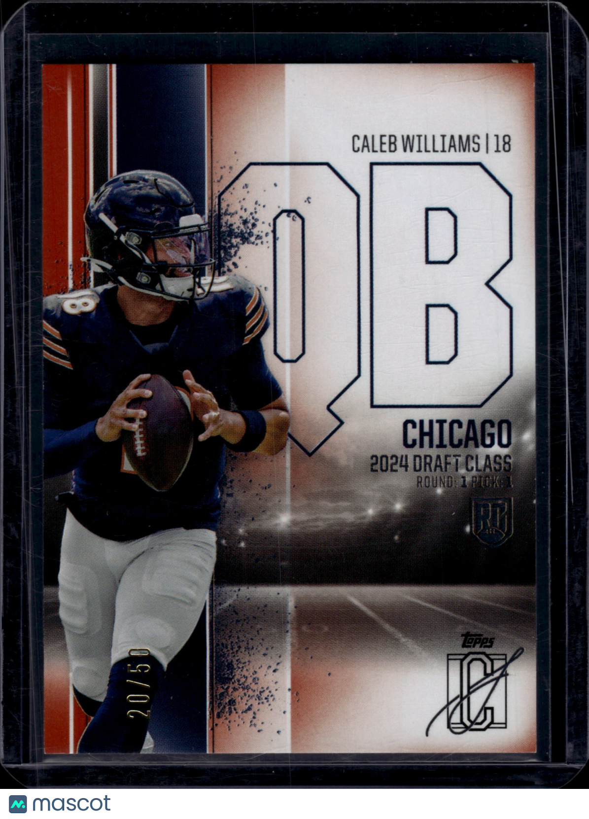 2025 Topps Caleb Williams #84 20/50