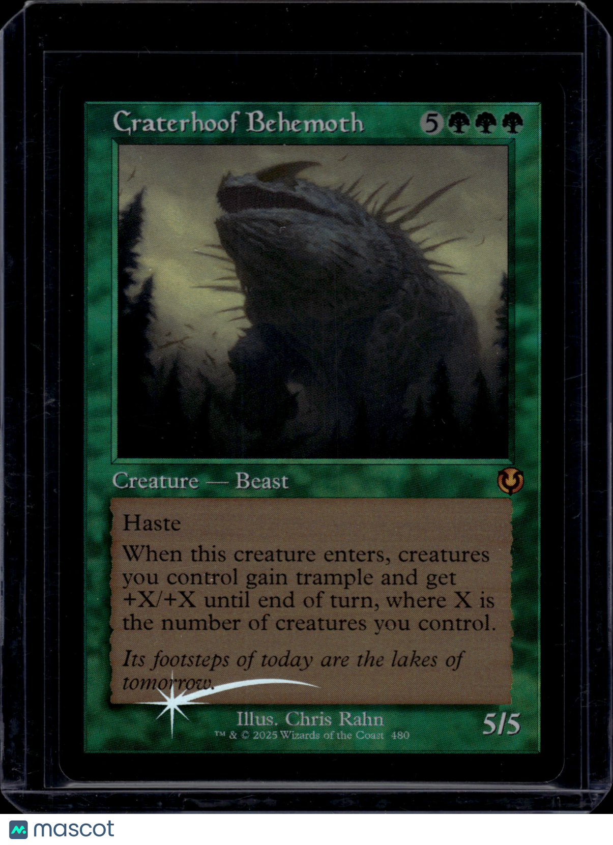 2025 Magic: The Gathering Craterhoof Behemoth #480