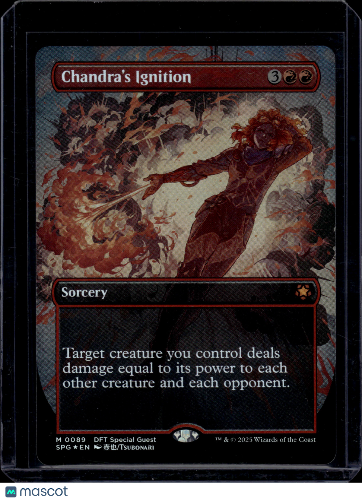 2025 Magic: The Gathering Special Guest Chandra's Ignition #0089