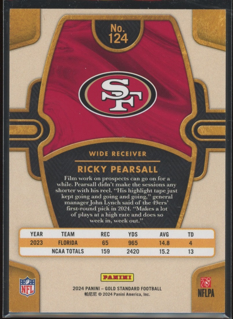 2024 Panini Ricky Pearsall #124 23/99