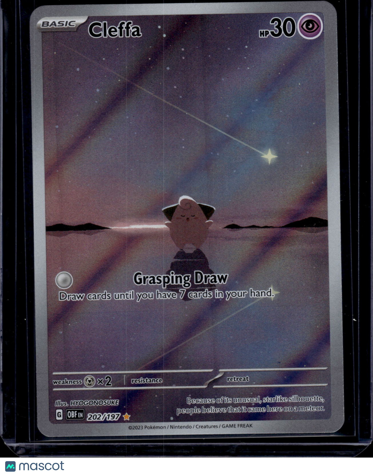 2023 Pokemon Cleffa #202/197