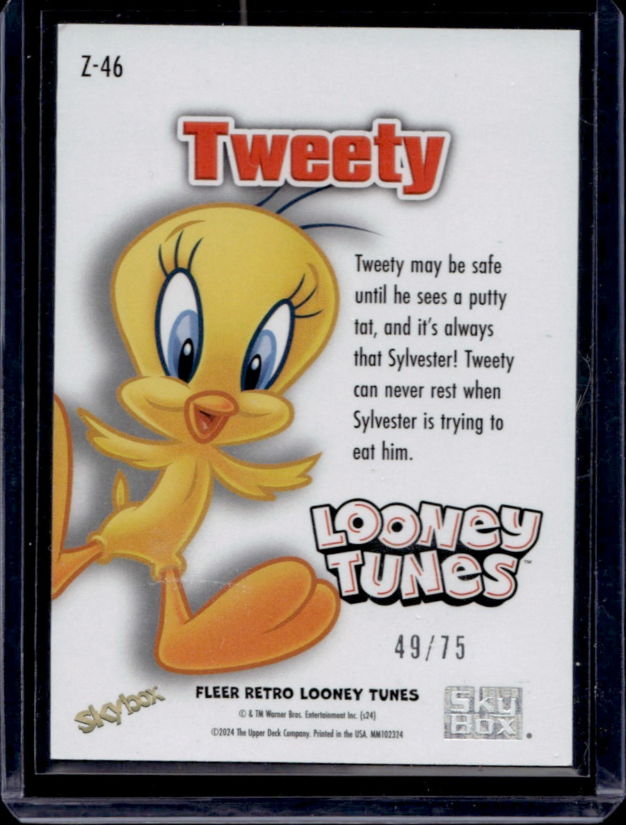 2024 Fleer Retro Looney Tunes Tweety 49/75 #Z-46