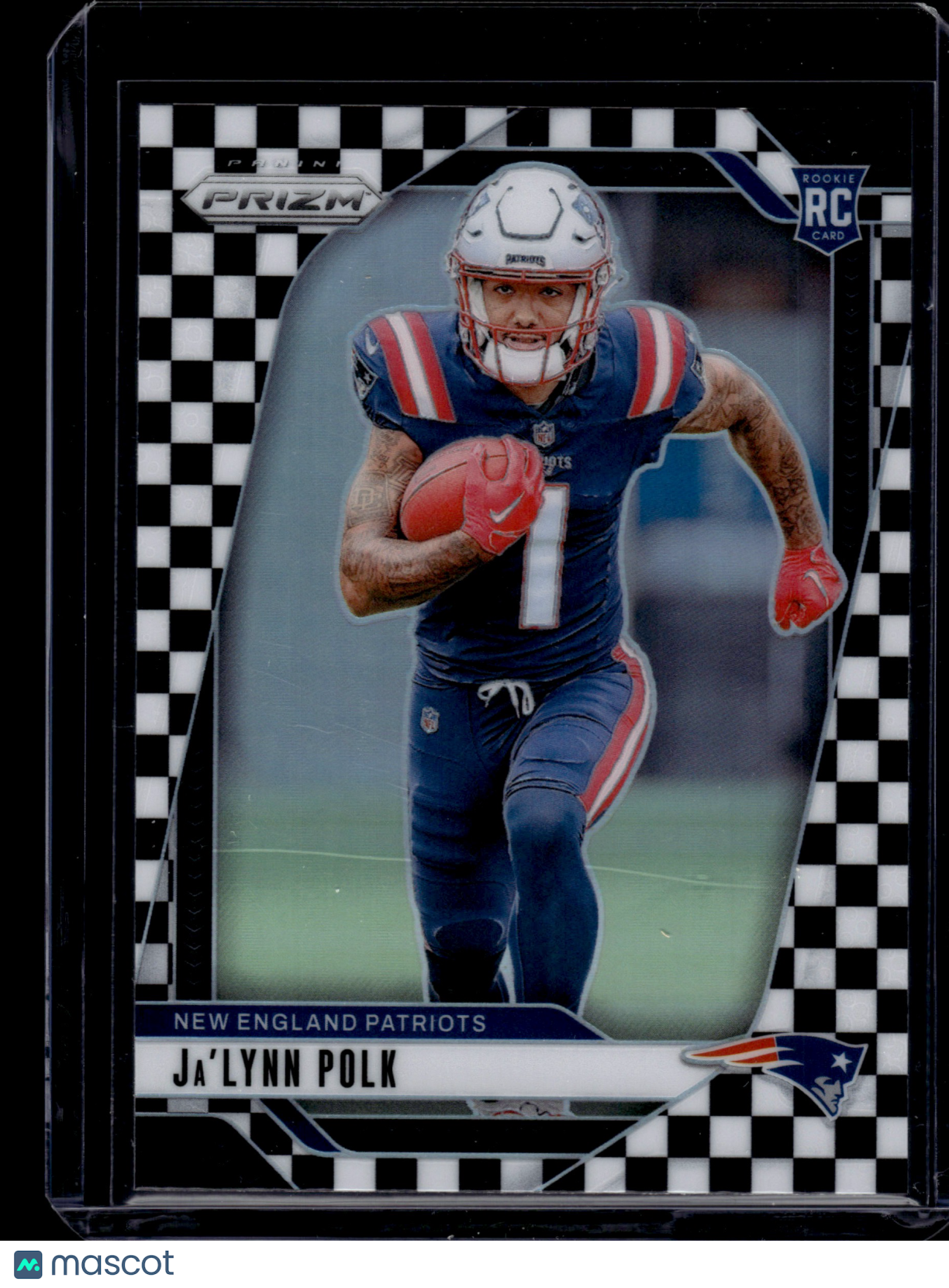 2024 Panini Prizm Ja'Lynn Polk #339 Checkerboard RC