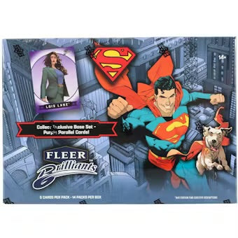 2025 Upper Deck Fleer Brilliants Superman Mega