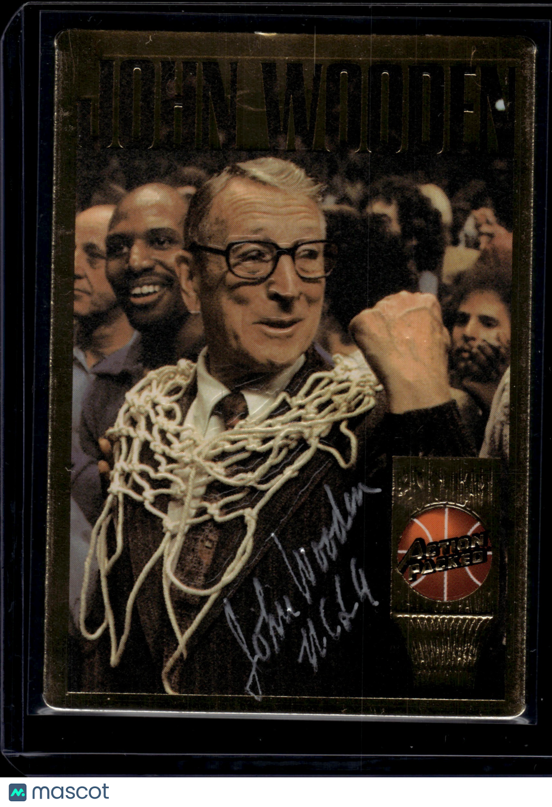 1995 Action Packed Hall of Fame John Wooden #16