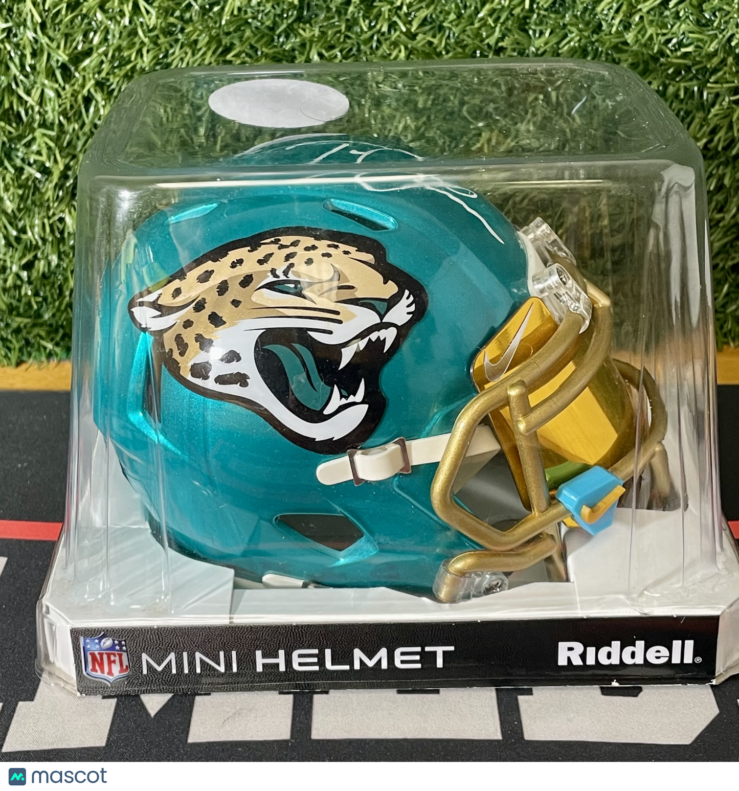 Trevor Lawrence Jacksonville Jaguars Autographed Flash Football Mini Helmet