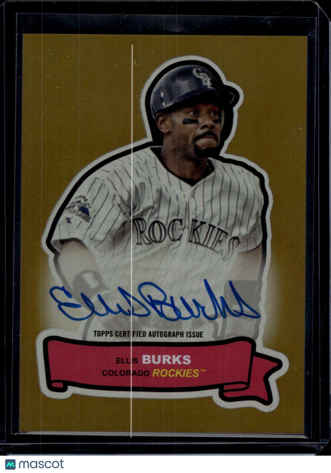 2024 Topps Certified Autograph Issue Ellis Burks #68AA-EB 48/50