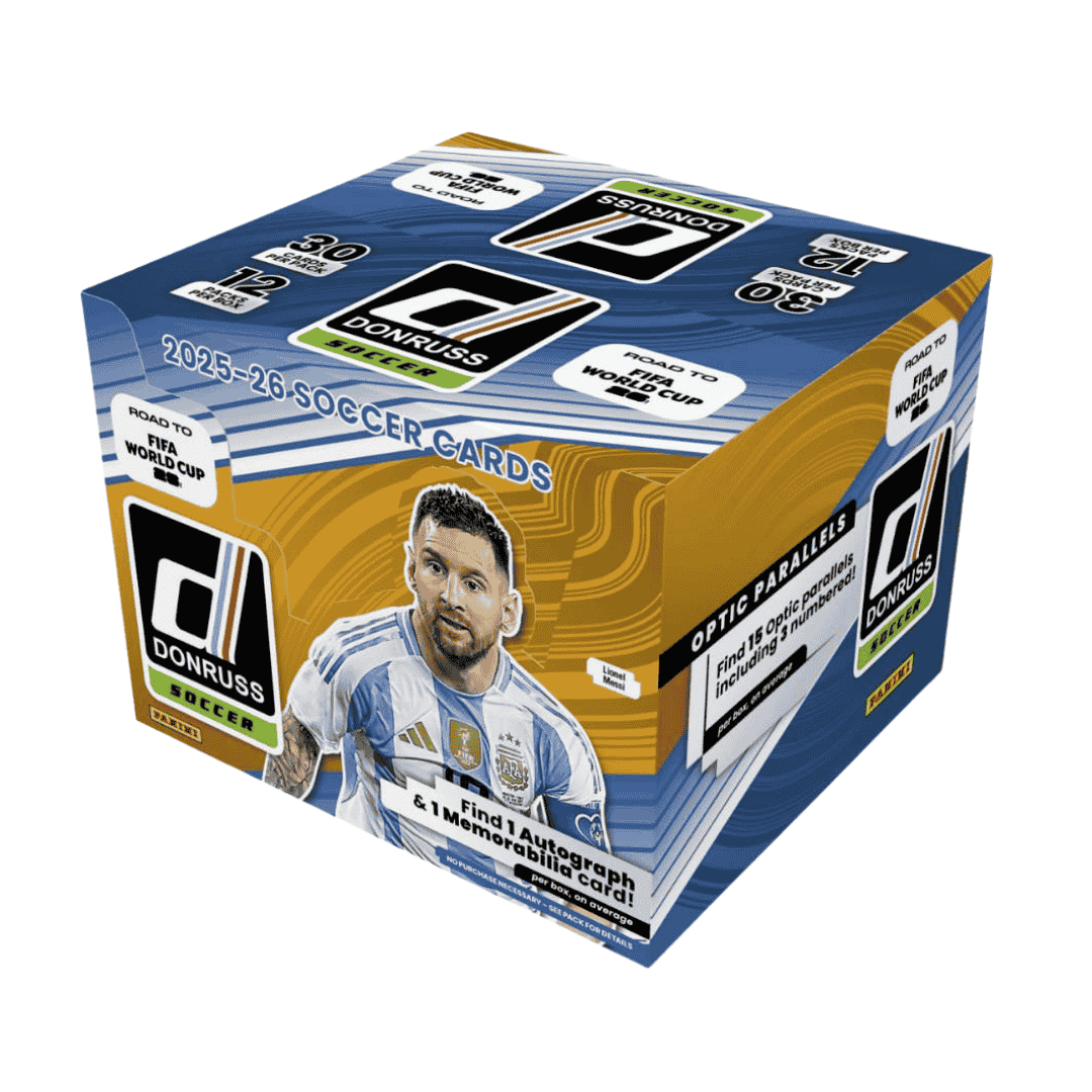 2025-26 Panini Donruss Road To FIFA World Cup 26 Soccer Hobby Box