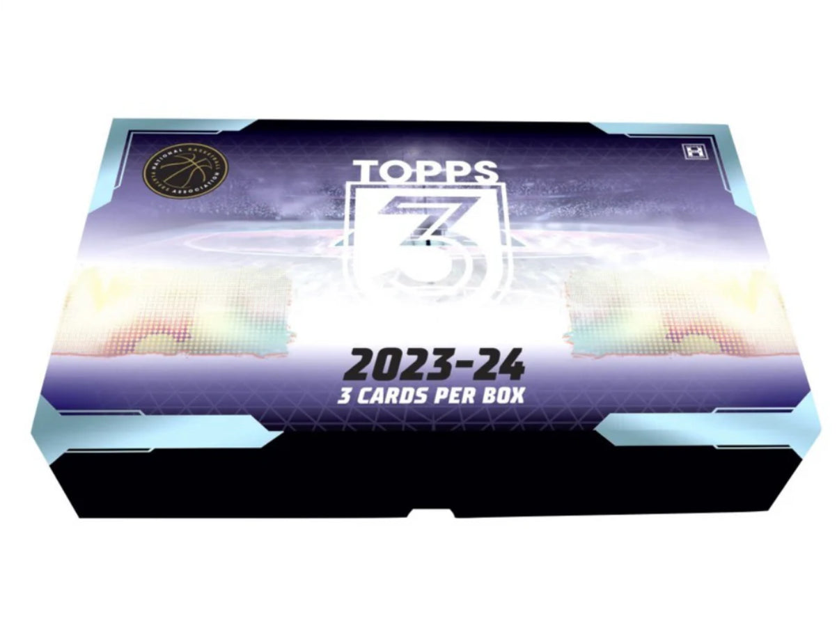 2023-24 Topps Three Basketball Hobby Box