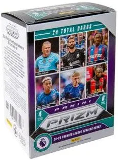 2024/25 Panini Prizm Premier League EPL Soccer 6-Pack Retail Blaster Box (Pink Mosaic Prizms!)