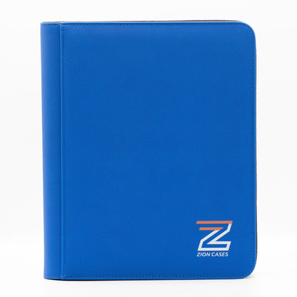 Diamond Texture Toploader Binder (4 Pocket) (Royal Blue Diamond)