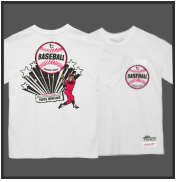 TOPPS HERITAGE X MITCHELL & NESS POCKET TEE
