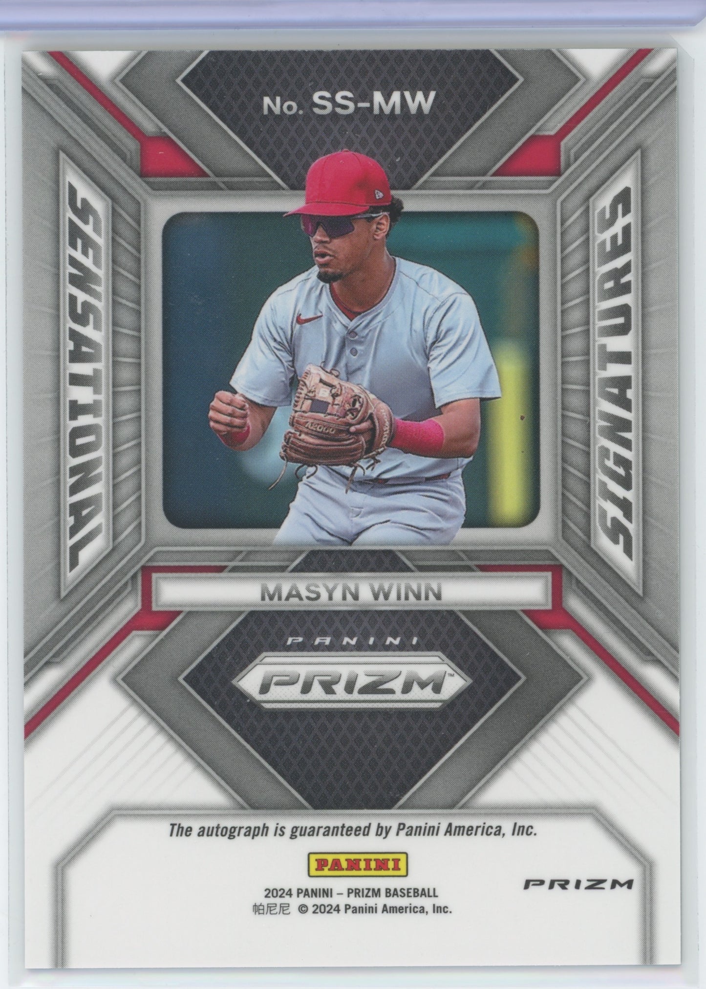 2024 Panini Prizm Sensational Signatures Masyn Winn #SS-MW Autograph RC