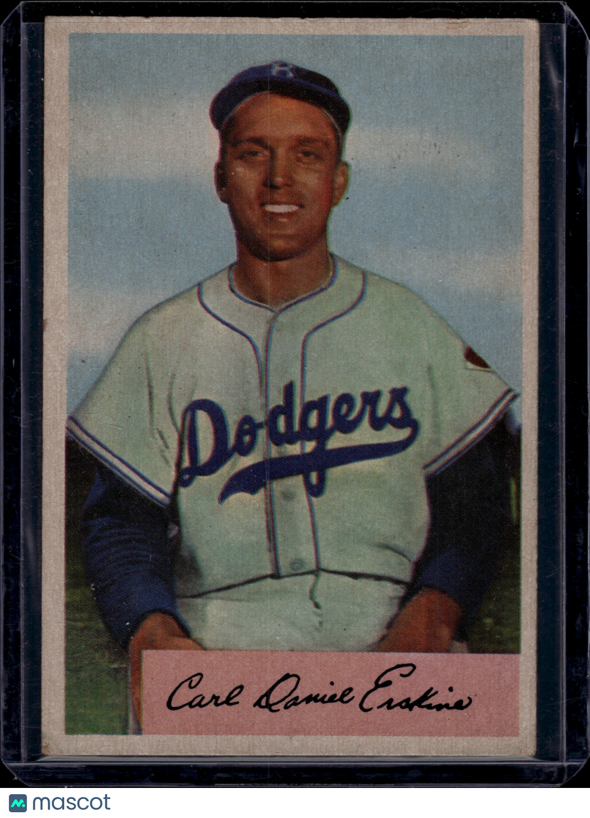 1954 Bowman Carl Erskine #10