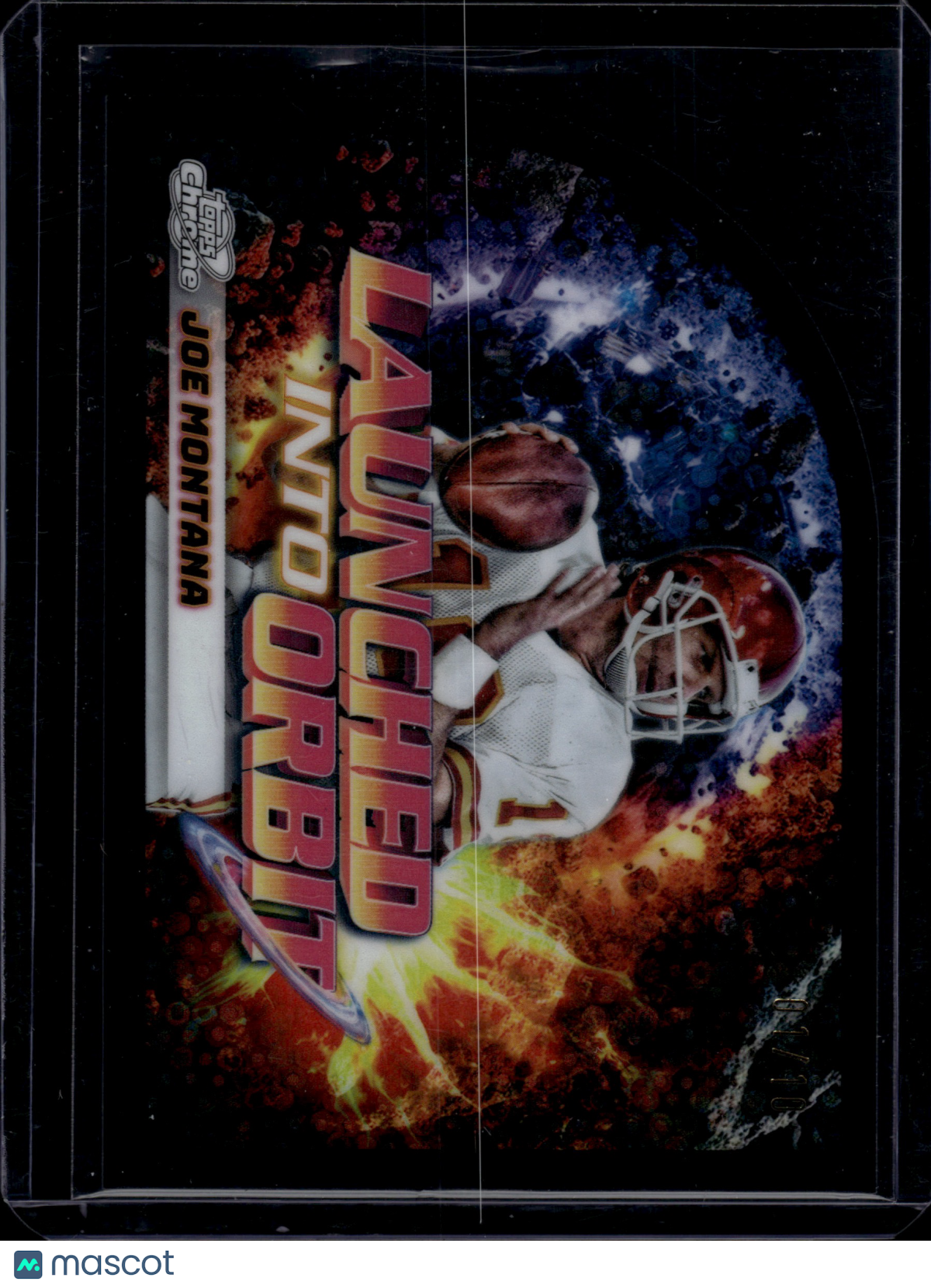 2024 Topps Cosmic Chrome Joe Montana #LIO-15 Launched Into Orbit 01/10