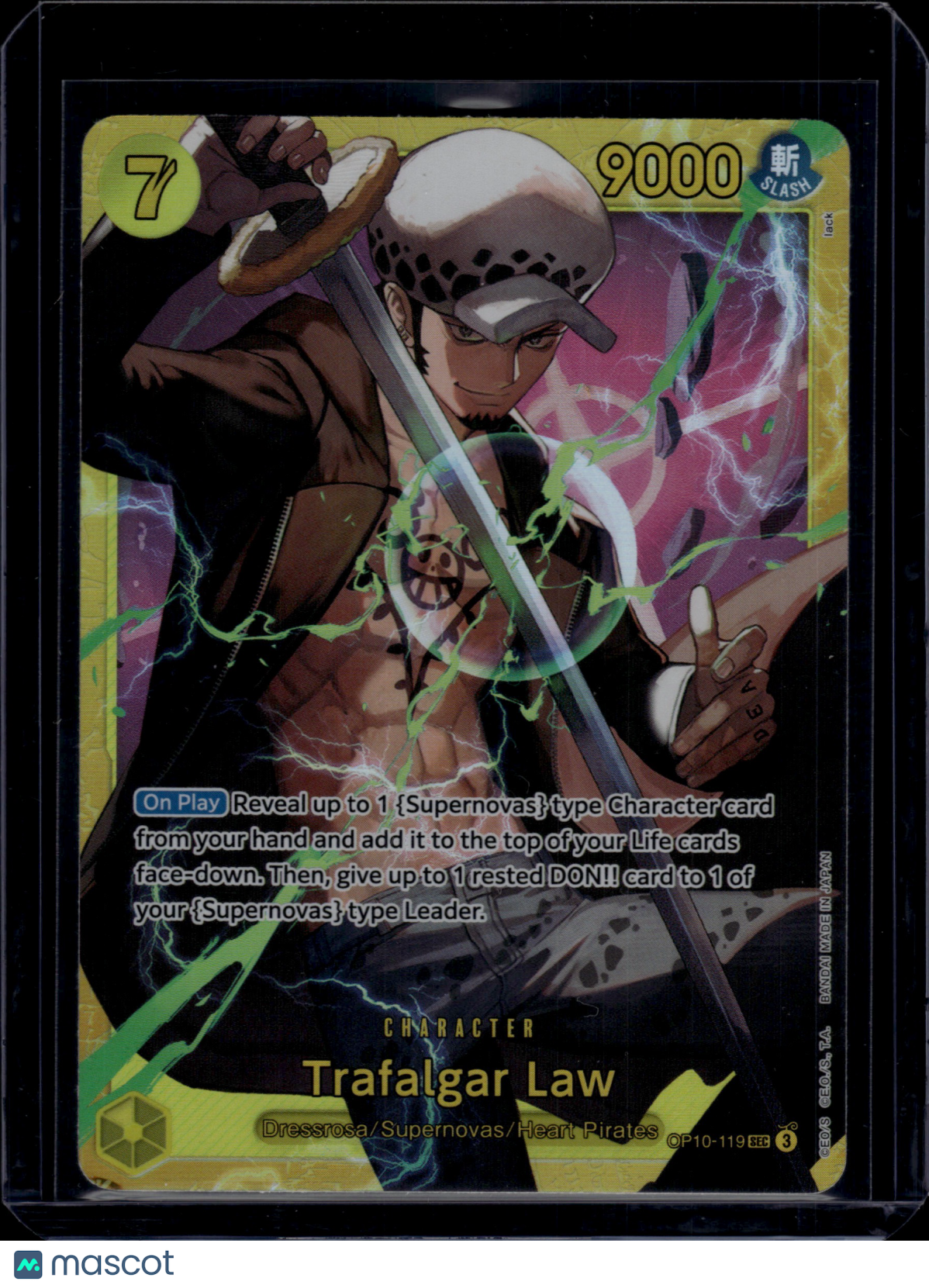 One Piece Card Game Trafalgar Law #OP01-119