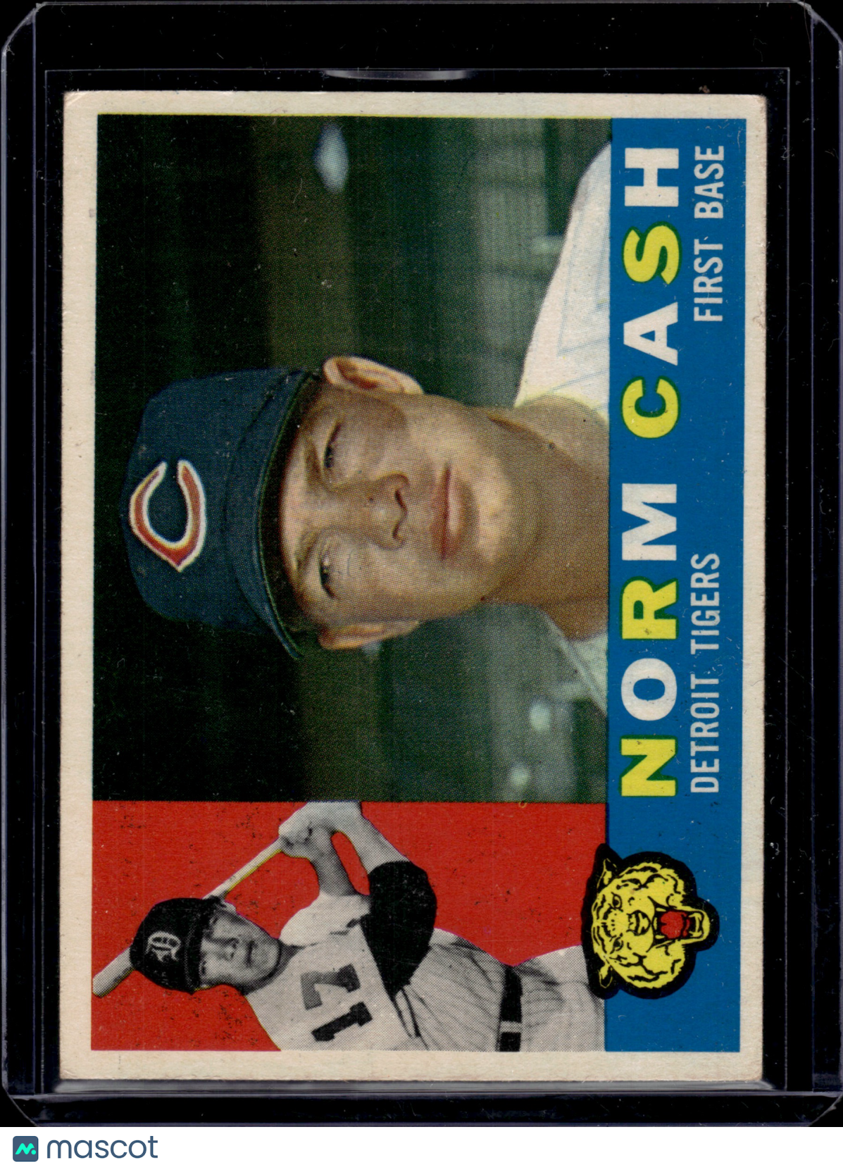 1960 Topps Norm Cash #488