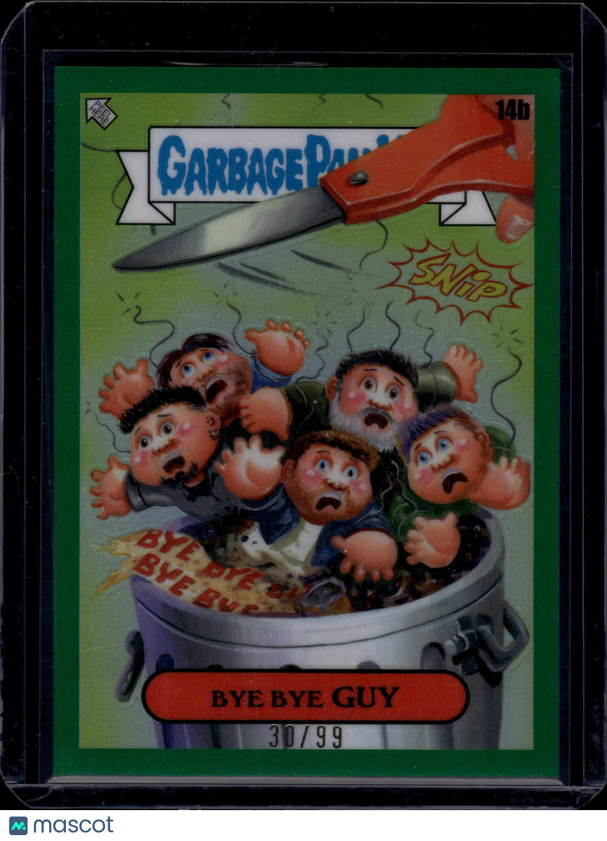 2024 Topps Chrome Garbage Pail Kids - Bye Bye Guy #14b 30/99