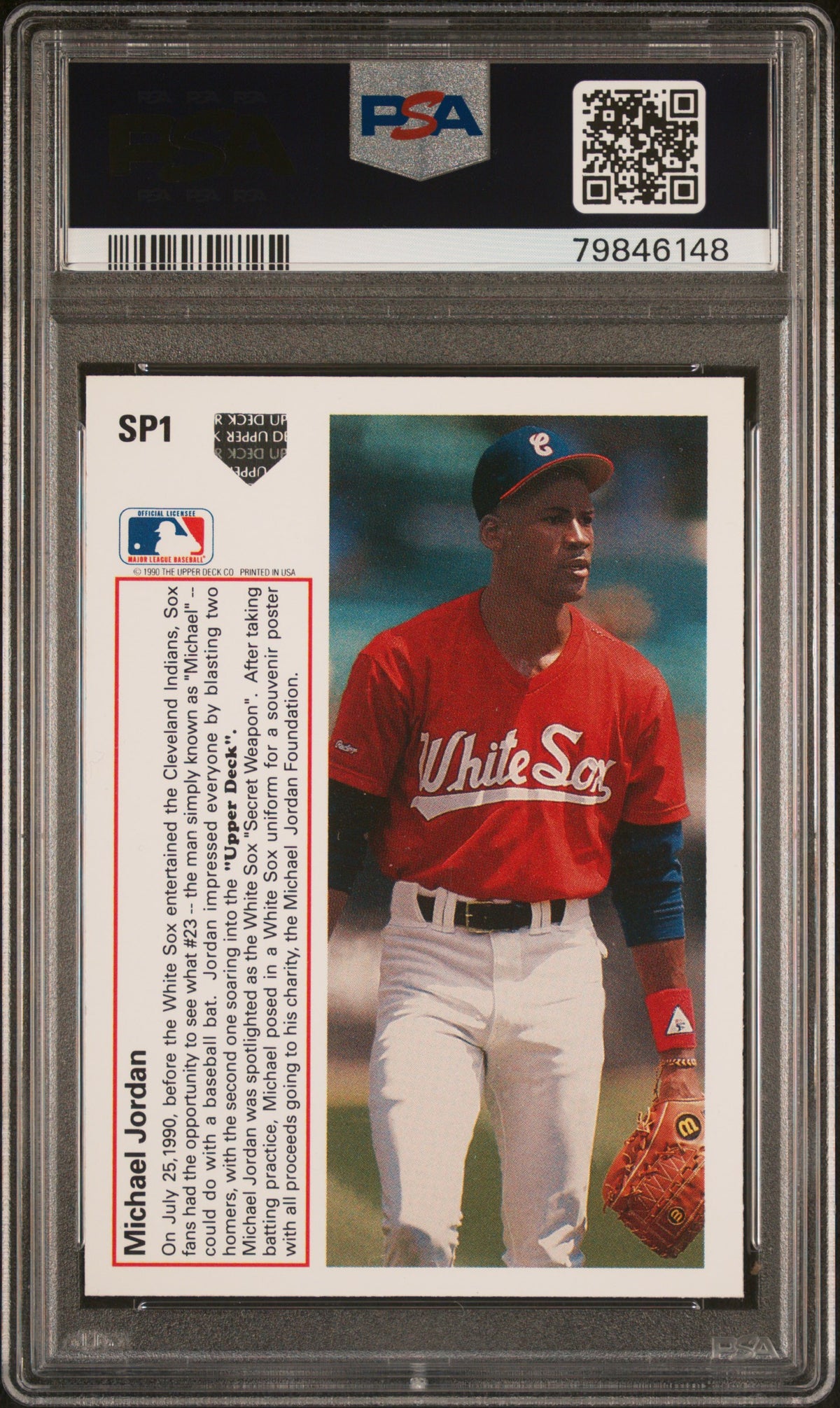 1991 Upper Deck Michael Jordan #SP1 PSA 9