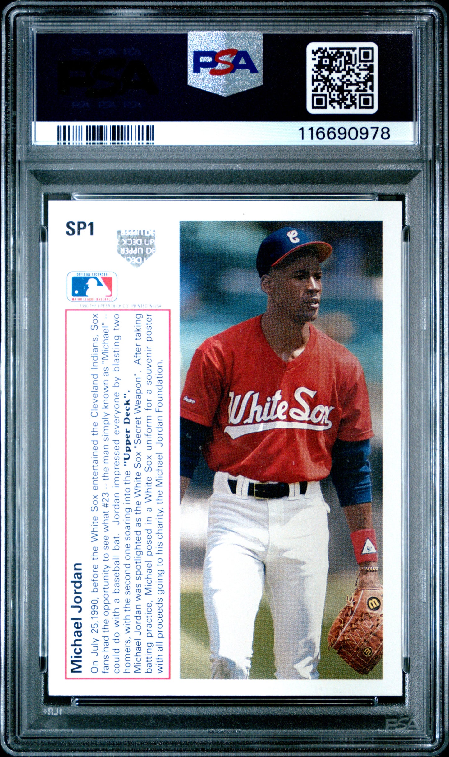 1991 Upper Deck Michael Jordan #SP1 PSA 9