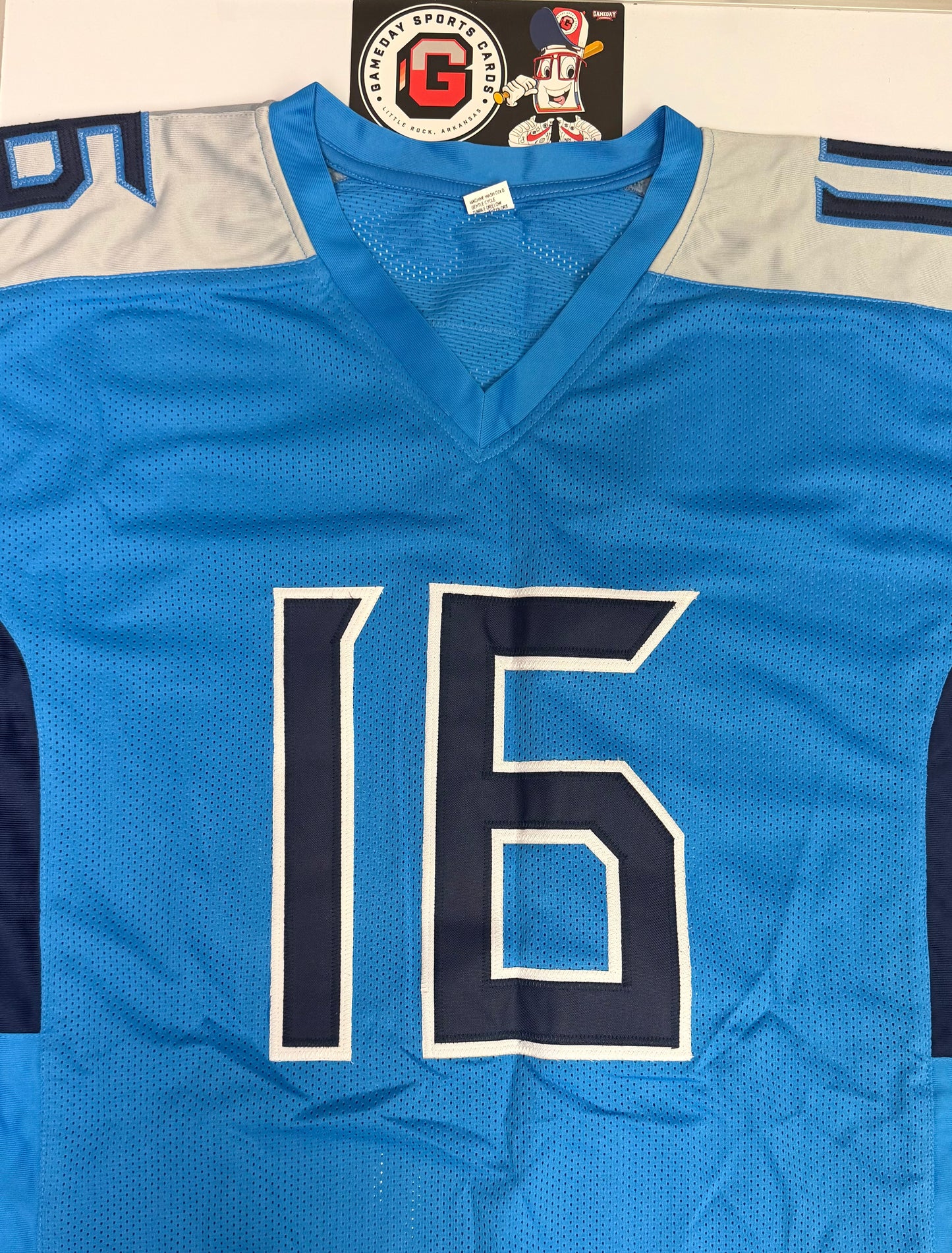 Treylon Burks Tennessee Titans Signed Custom Jersey (Beckett Certified)