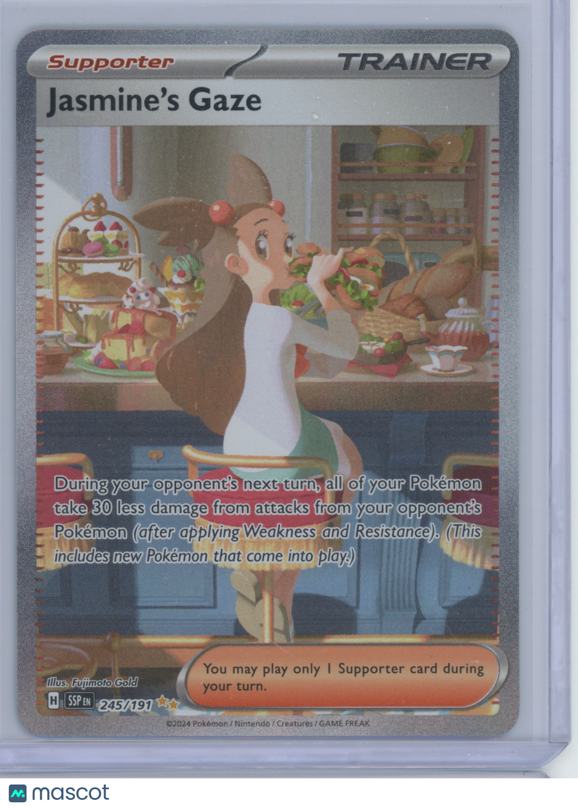 2024 Pokemon S&V Surging Sparks Jasmine's Gaze #245/191
