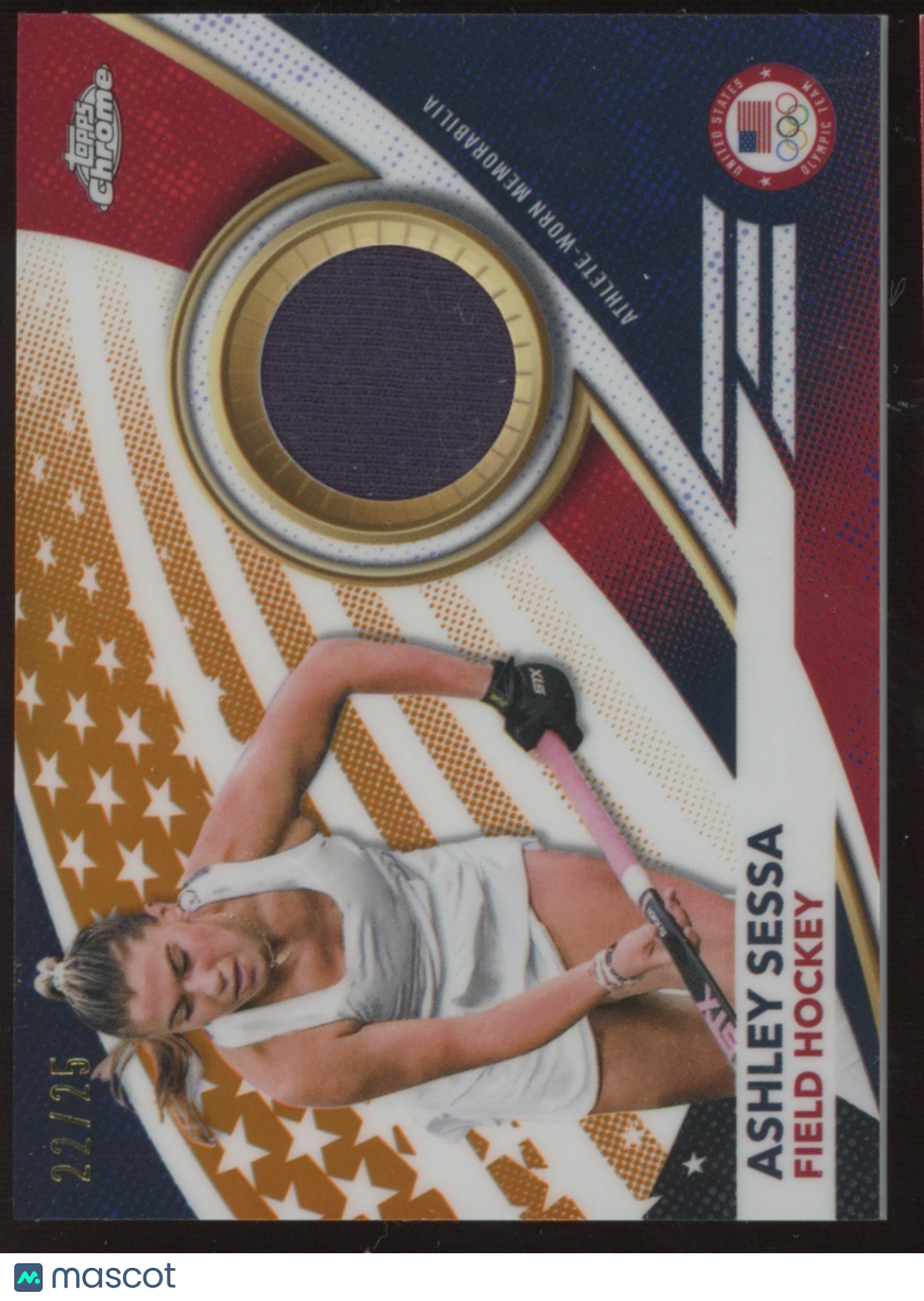 2024 Topps Chrome Olympic Ashley Sessa #USA-AS 22/25