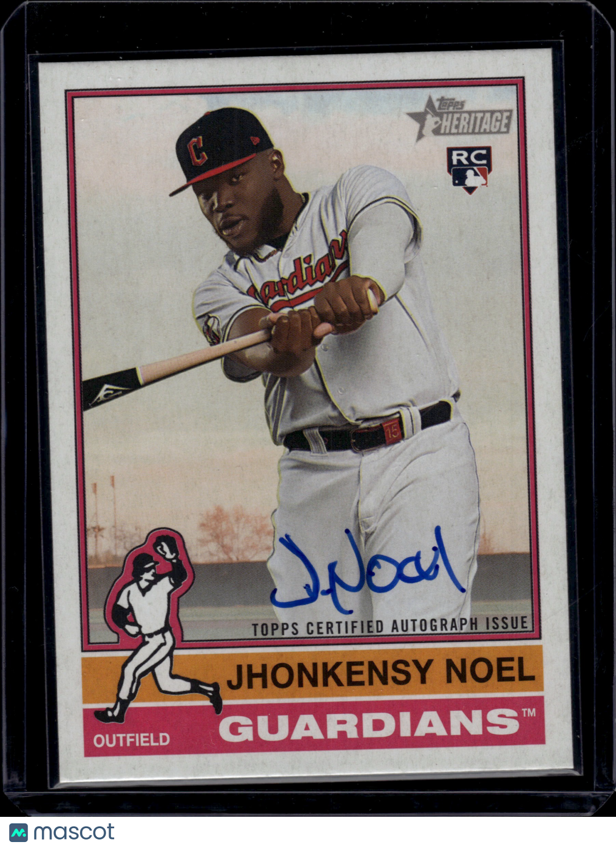 2025 Topps Heritage Jhonkensy Noel #ROA-JN Certified Autograph RC