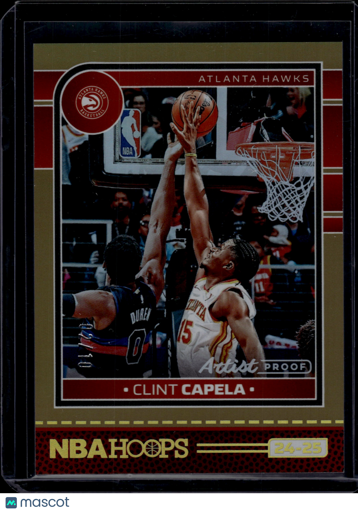 2024 Panini Hoops Clint Capela #40 02/10 Artist Proof