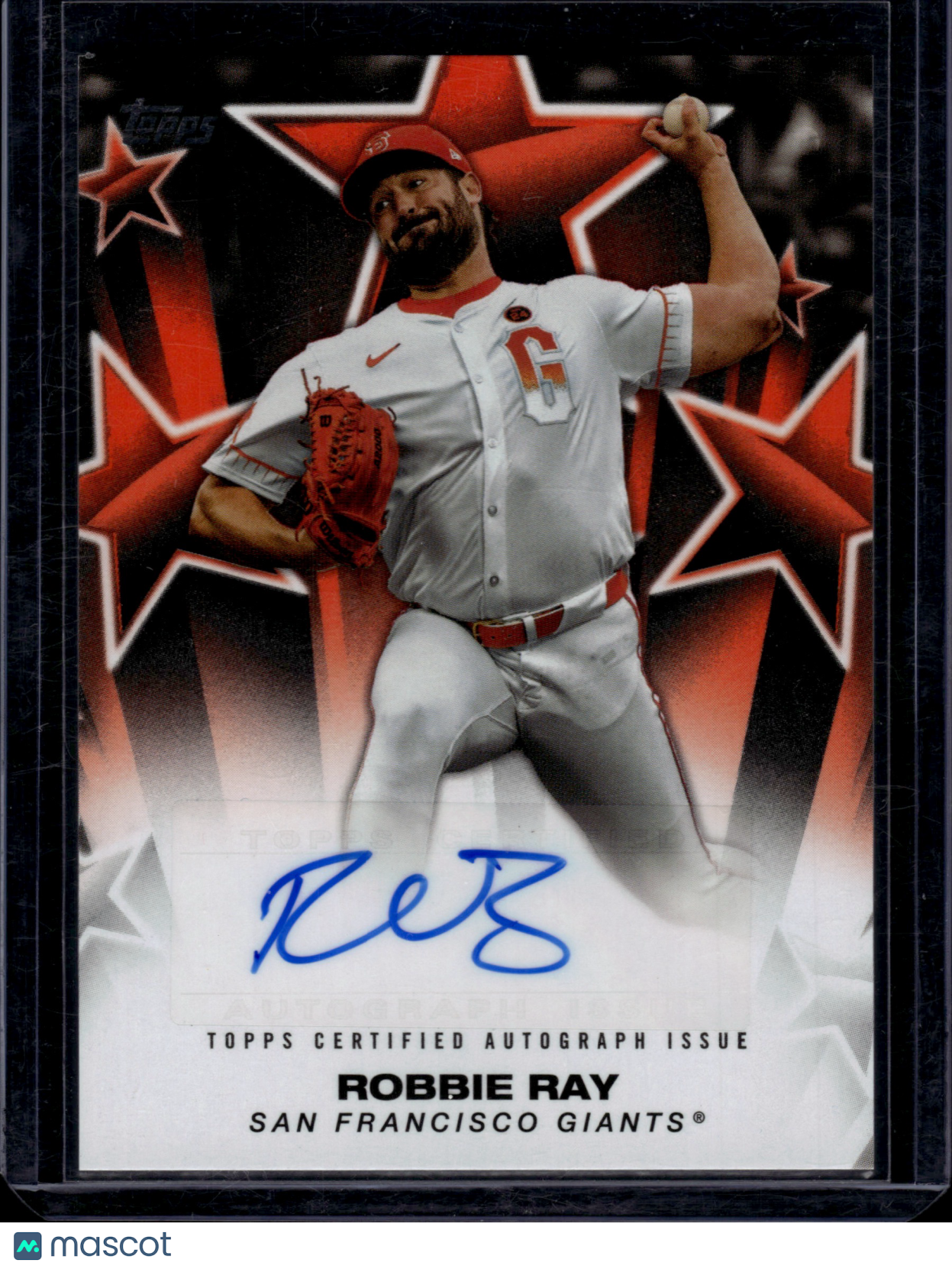 2025 Topps Baseball Robbie Ray #BSA-RR Autograph 25/25