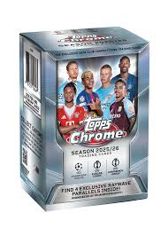 2025-26 Topps Chrome UEFA Club Competitions Value Box