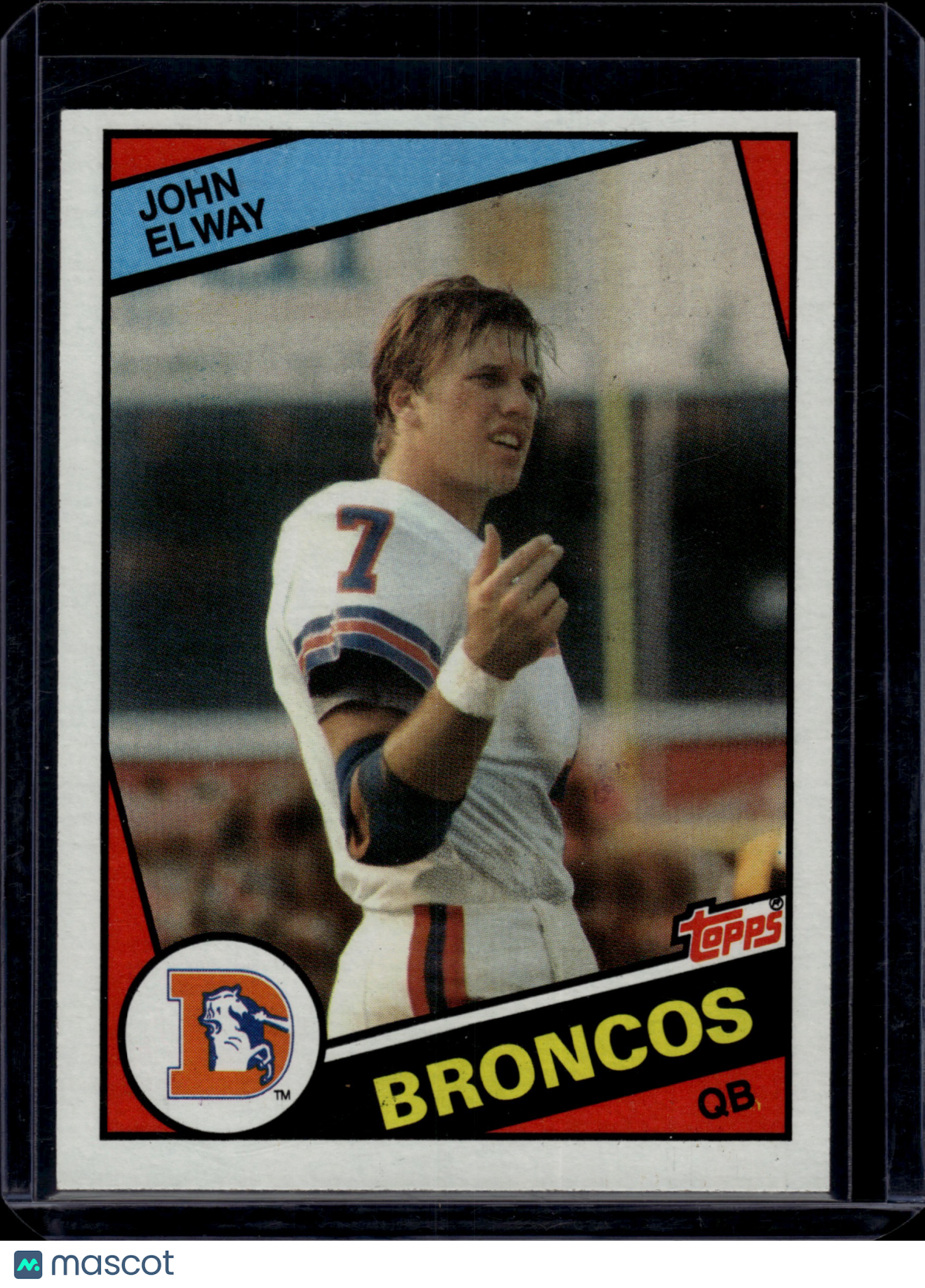 1984 Topps John Elway #63 Rookie