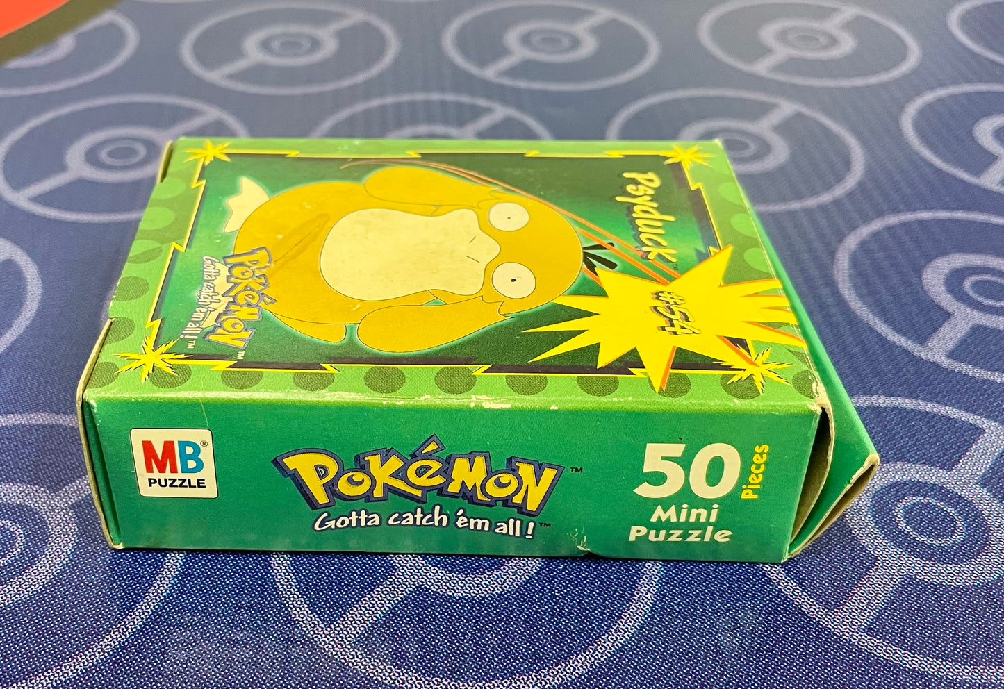 1999 Pokemon Psyduck #54 50 Piece Mini Puzzle Vintage