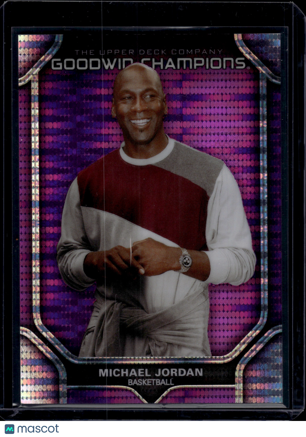 2024 Upper Deck Goodwin Champions Michael Jordan #P1 Purple Pulsar 02/23