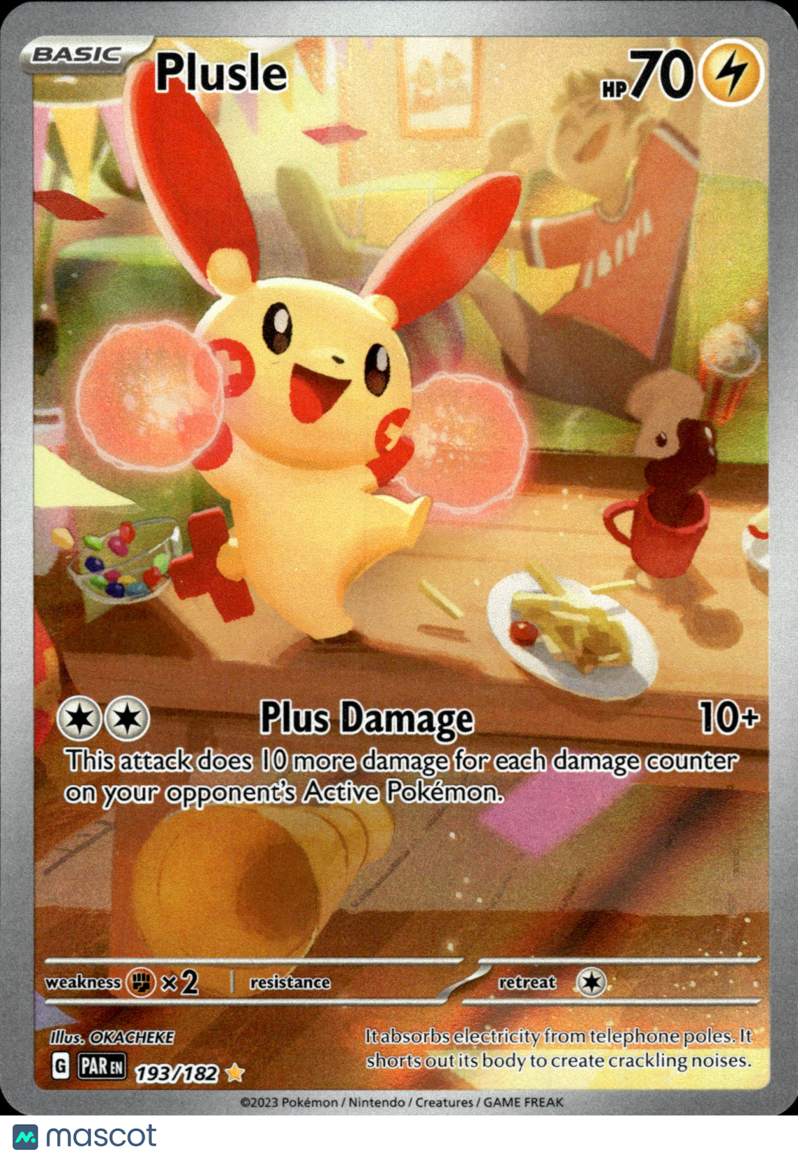 2023 Pokemon Plusle #193/182