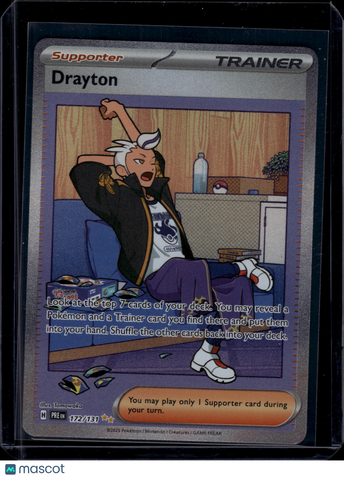 2025 Pokemon Prismatic Evolutions Drayton #172/131