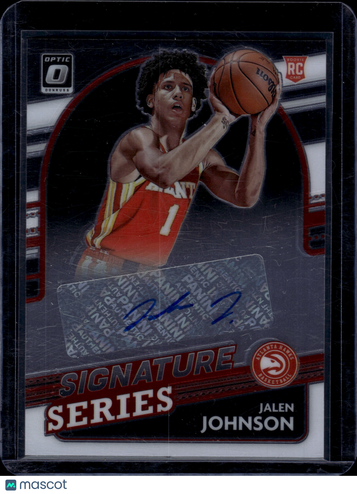 2021 Donruss Optic Signature Series Jalen Johnson #SS-JJN RC