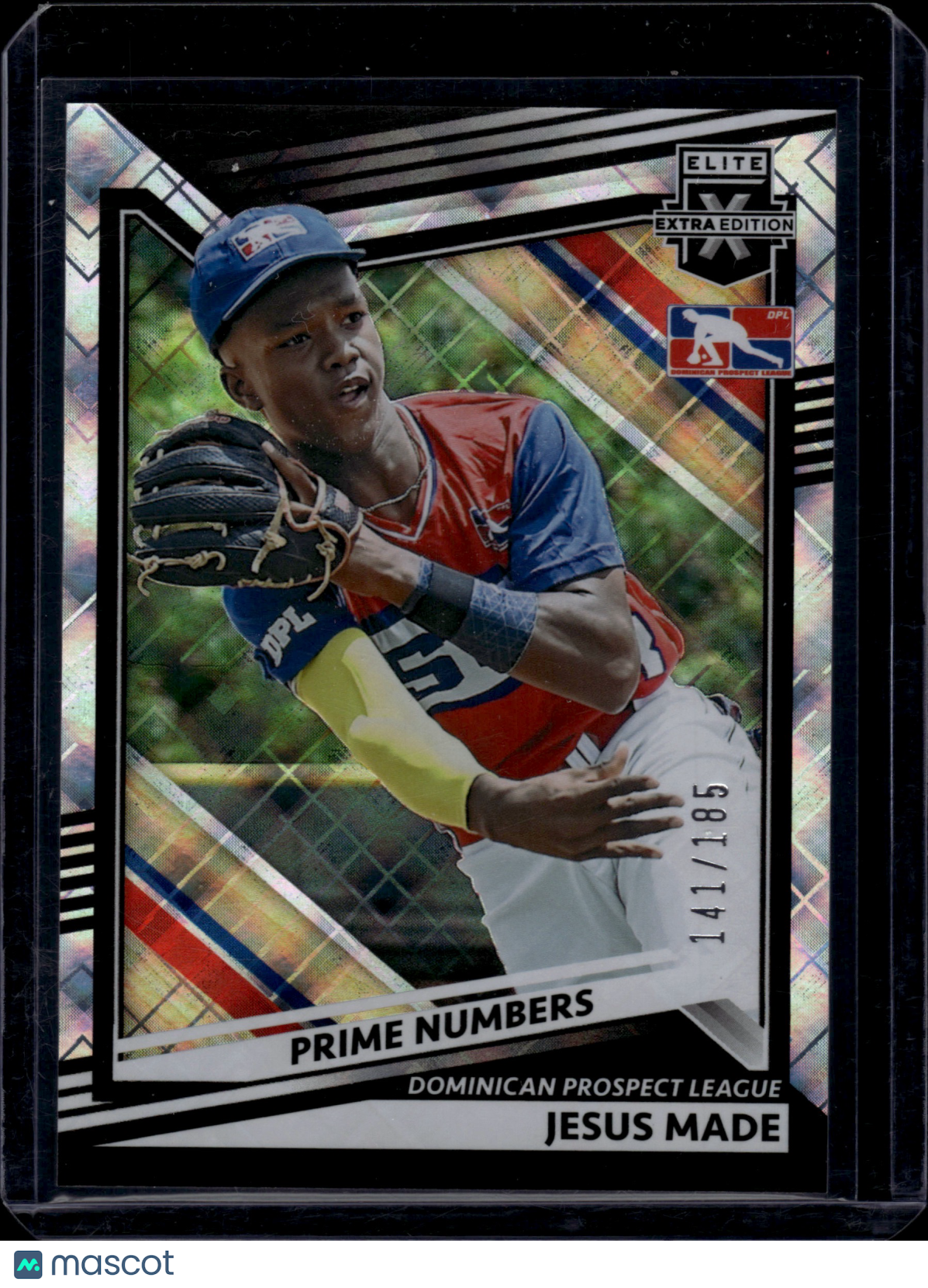 2022 Panini Elite Extra Edition Prime Numbers Jesus Made #187 141/185